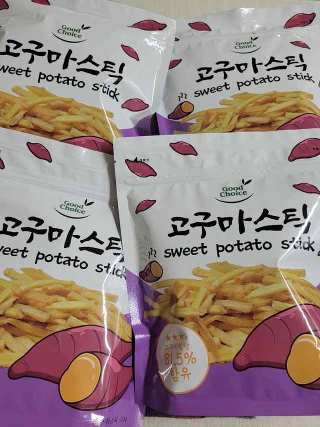 고구마스틱 120g 리뷰 사진
