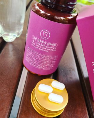 일편강심 여주정,마카정,새싹보리정,보스웰리아정,저분자콜라겐 — 5점을 준 리뷰어가 2021년 6월 올린 사용 사진