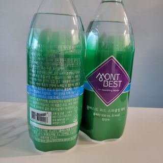 몽베스트 Montbest with Sparkling water Plain 20병 — 5점을 준 리뷰어가 2021년 11월 올린 사용 사진