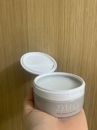 듀오코리아 [듀오] 피부맞춤형 저자극 클렌징밤 1종 랜덤발송 (모공케어,안색개선,안티에이징,블랙헤드) — 4.5점을 준 리뷰어가 2022년 5월 올린 사용 사진