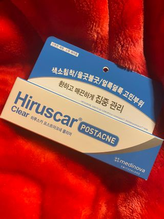 히루스카 포스트아크네 클리어 — 5점을 준 리뷰어가 2021년 2월 올린 사용 사진