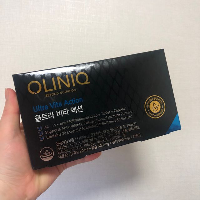 올리닉 울트라비타액션 리뷰 사진