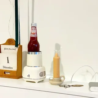 크리비 템키퍼, 당신의 온도를 지켜줄 냉온 조절 텀블러 — 3.5점을 준 리뷰어가 2022년 12월 올린 사용 사진