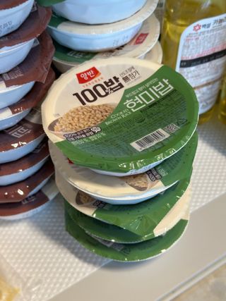 [구매평]양반 동원 양반 100밥 현미밥, 130g, 12개 — 5점을 준 리뷰어가 2025년 5월 올린 사용 사진
