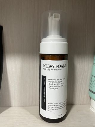 NESAY 네세이 크림 폼클렌져 포맨 150mL 남자폼클렌져 — 5점을 준 리뷰어가 2021년 5월 올린 사용 사진