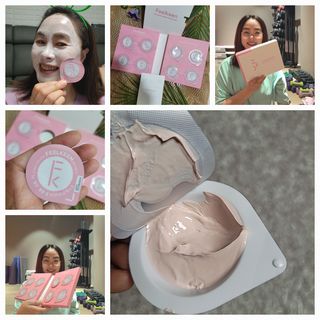 약손명가코스메틱 필킨 블룸 셀 브라이트닝 마스크 — 5점을 준 리뷰어가 2022년 6월 올린 사용 사진