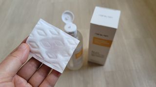 나나스킨 캐모마일아쿠아수딩토너 — 4점을 준 리뷰어가 2021년 5월 올린 사용 사진