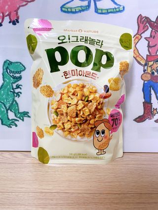 오!그래놀라팝 현미아몬드 — 5점을 준 리뷰어가 2022년 4월 올린 사용 사진