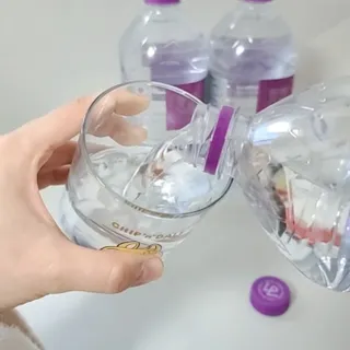 몽베스트 MONTBEST 1L 12입 — 5점을 준 리뷰어가 2022년 2월 올린 사용 사진