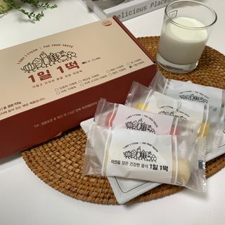 [푸디푸디] 1일1떡!  가래떡 낱개포장 아침식사 식사대용! 7종 세트 혼합 (1BOX=14개입) — 4점을 준 리뷰어가 2022년 6월 올린 사용 사진