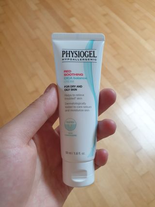 피지오겔 레드수딩 시카밸런스 크림 50ml — 5점을 준 리뷰어가 2022년 4월 올린 사용 사진