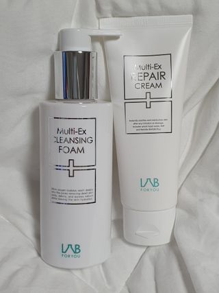 LAB FOR YOU 멀티엑스리페어크림 + 멀티엑스클렌징폼 — 5점을 준 리뷰어가 2022년 9월 올린 사용 사진