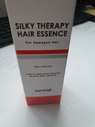 썸헤어 / SUMHAIR 썸헤어 실키 테라피 헤어 에센스 — 5점을 준 리뷰어가 2021년 4월 올린 사용 사진