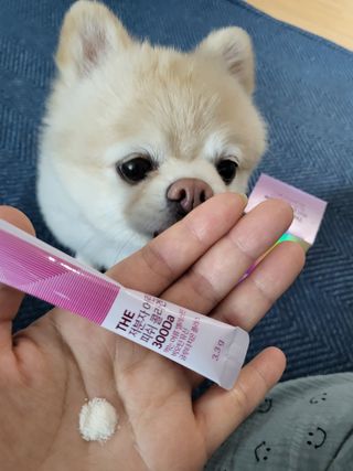 [닥터루템]THE 저분자 어린 피쉬콜라겐300Da 먹는 어류 엘라스틴 비오틴뮤신 글루타치온 플러스 1box(30포) — 5점을 준 리뷰어가 2023년 1월 올린 사용 사진