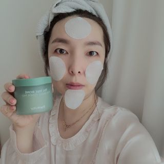 팜스테이 티트리 바이옴 카밍 토너 패드 — 5점을 준 리뷰어가 2022년 3월 올린 사용 사진