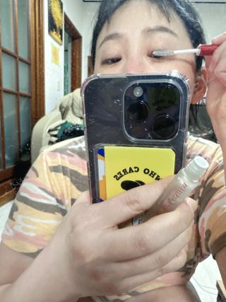 위시스 콜라겐 아이러쉬 볼륨 앰플 — 5점을 준 리뷰어가 2023년 3월 올린 사용 사진
