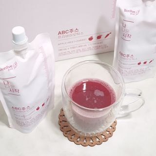 본리브 나 다운 시작 ABC주스 프리바이오틱스 — 5점을 준 리뷰어가 2021년 1월 올린 사용 사진