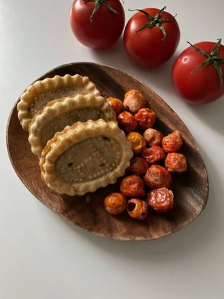 레드닥터 완숙토마토 + 통째로 동결건조한 대추방울토마토 — 5점을 준 리뷰어가 2022년 11월 올린 사용 사진