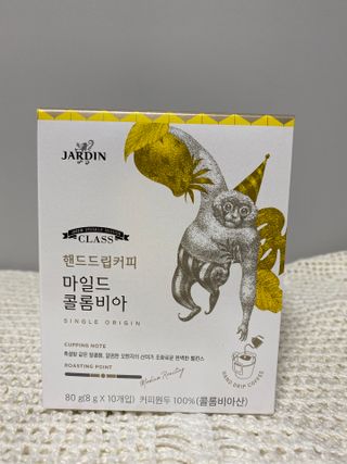(주)쟈뎅 쟈뎅 클래스 핸드 드립 커피 10P 2종_디카페인 1종+랜덤 플레이버 1종 — 4.5점을 준 리뷰어가 2021년 3월 올린 사용 사진