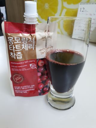 자연에온 몽모랑시 타트체리 착즙 100mL 10개입 2BOX — 5점을 준 리뷰어가 2020년 12월 올린 사용 사진