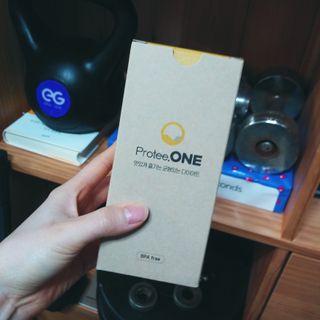 프로티원 단백질쉐이크 녹차맛 2주분 1통+보틀 — 5점을 준 리뷰어가 2021년 3월 올린 사용 사진