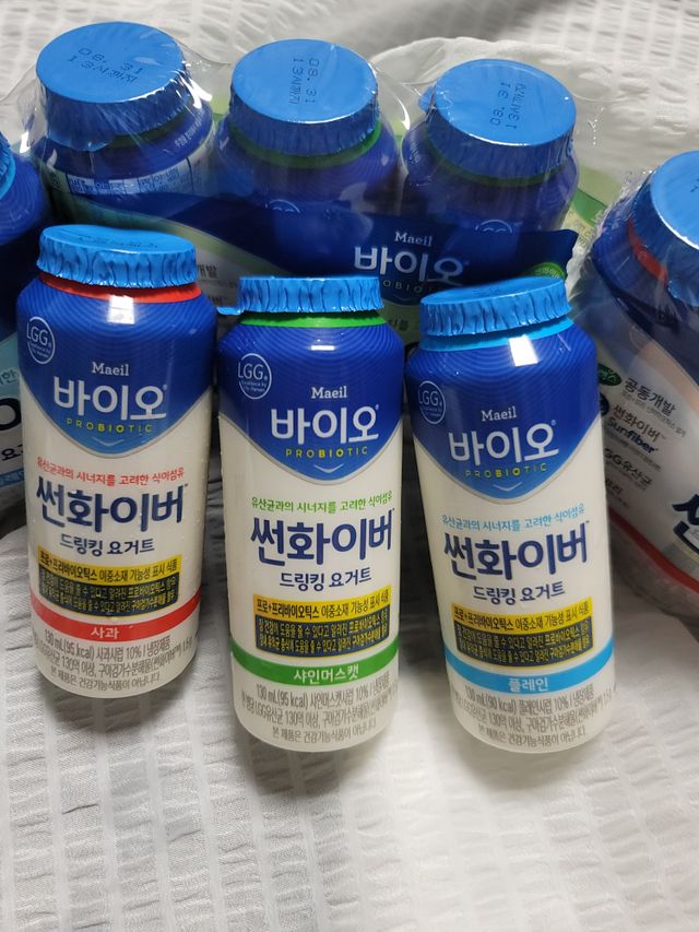 LIVE 매일바이오 썬화이버 드링킹 요거트 리뷰 사진