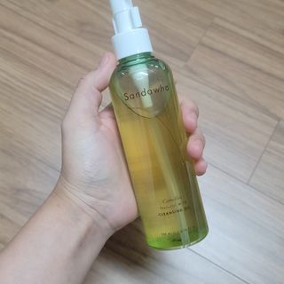 스킨큐어 산다화 순한 클렌징 동백 오일 200ml — 5점을 준 리뷰어가 2023년 3월 올린 사용 사진