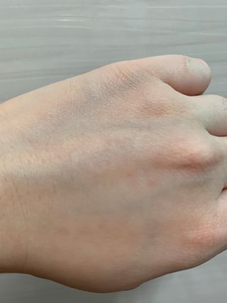 랑스레 매직피치 화이트닝 파워 화이트닝크림 — 4점을 준 리뷰어가 2021년 2월 올린 사용 사진