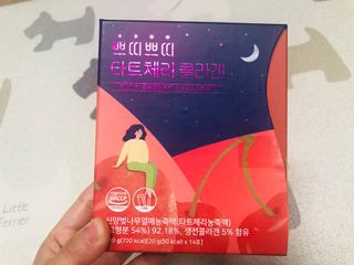 서울약사신협_쁘띠쁘띠타트체리콜라겐_20g x 14포 — 2.5점을 준 리뷰어가 2020년 12월 올린 사용 사진