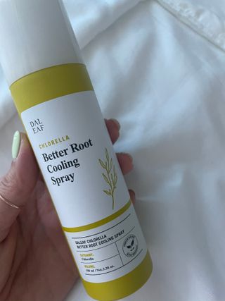 달리프 클로렐라 베러 루트 쿨링 스프레이 100ml — 3점을 준 리뷰어가 2021년 5월 올린 사용 사진