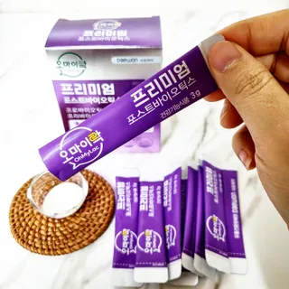 [유산균] 오마이락 프리미엄 포스트바이오틱스 30P — 5점을 준 리뷰어가 2022년 11월 올린 사용 사진