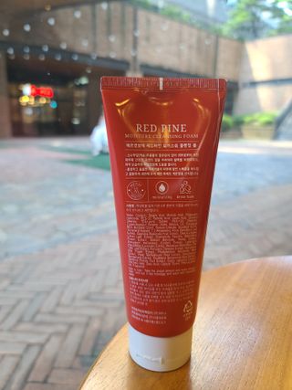 메르센보떼 레드파인 모이스춰 클렌징 폼 170ml — 5점을 준 리뷰어가 2022년 8월 올린 사용 사진