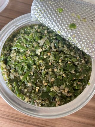 셰프애찬 수제 청양 맵짤이 400g — 5점을 준 리뷰어가 2022년 9월 올린 사용 사진