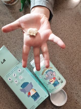 베터헬씨투모로우 앨리, 앨리펀트 키즈멀티비타민 미네랄 — 5점을 준 리뷰어가 2021년 2월 올린 사용 사진