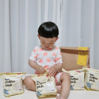 디어엘로디 오가닉 무표백 건티슈 — 5점을 준 리뷰어가 2022년 6월 올린 사용 사진