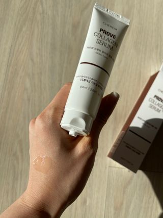 체르엠  프루브 콜라겐 앰플세럼 60ml 1병 — 5점을 준 리뷰어가 2022년 1월 올린 사용 사진