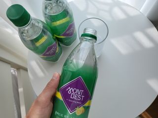 몽베스트 Montbest with Sparkling water Lemon OR Lime 20병(랜덤) — 5점을 준 리뷰어가 2021년 10월 올린 사용 사진