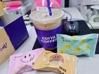 롯데제과 쁘띠몽쉘 마롱몽블랑 — 5점을 준 리뷰어가 2021년 10월 올린 사용 사진