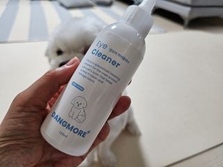 [댕모어 클리너 3종] 아이클리너 / 이어클리너 / 덴탈클리너 3종 세트 (120ml) — 5점을 준 리뷰어가 2023년 8월 올린 사용 사진