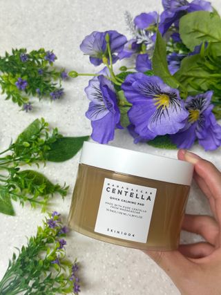스킨1004 [SKIN1004] 마다가스카르 센텔라 퀵 카밍 패드 70매 130ml — 5점을 준 리뷰어가 2024년 9월 올린 사용 사진