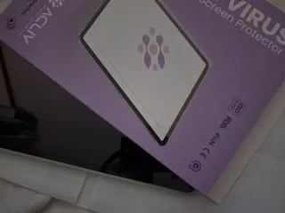 아클리브 Premium 항균 항바이러스 액정 보호필름(iPad) — 4.5점을 준 리뷰어가 2022년 10월 올린 사용 사진