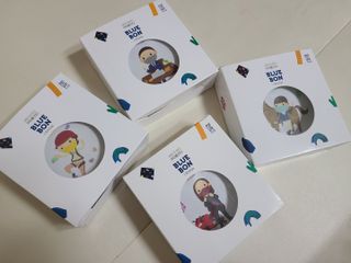 [블루 본 아이노우] 유아용 컬러마스크 40 PCS SET 2중 택 1 — 5점을 준 리뷰어가 2021년 5월 올린 사용 사진