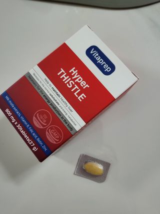뉴트리션팩토리 비타프렙 하이퍼씨슬 밀크씨슬 900mg — 5점을 준 리뷰어가 2021년 9월 올린 사용 사진