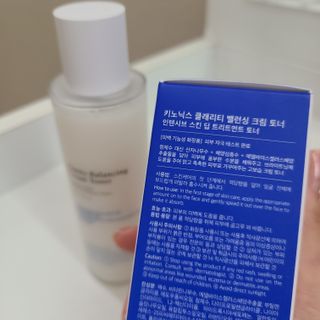키노닉스 클래리티 밸런싱 크림토너 — 5점을 준 리뷰어가 2021년 9월 올린 사용 사진