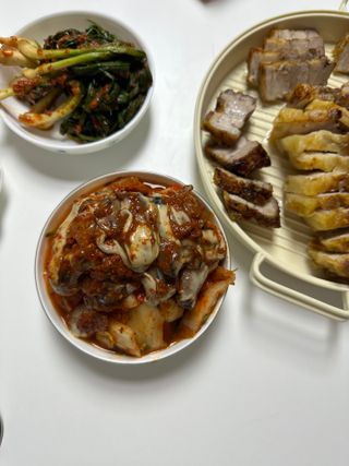 셰프애찬 별미김치 굴겉절이 1kg — 5점을 준 리뷰어가 2022년 12월 올린 사용 사진