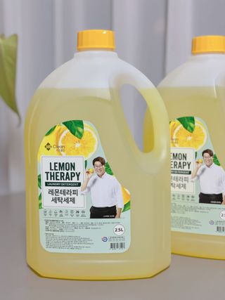 지오클린 레몬테라피 액체세제 2.5L 4개 — 5점을 준 리뷰어가 2022년 8월 올린 사용 사진