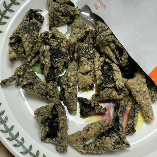 오봉산꽃부각 [만나식품] 오봉산 꽃부각 3가지 맛(오리지널, 새우맛, 매운고추맛) — 5점을 준 리뷰어가 2023년 1월 올린 사용 사진
