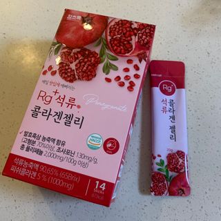 함초록 Rg+ 석류콜라겐젤리 — 5점을 준 리뷰어가 2021년 3월 올린 사용 사진