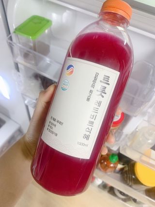 트롯전통식혜 트롯레드비트식혜 1리터 +500리터 — 5점을 준 리뷰어가 2021년 5월 올린 사용 사진