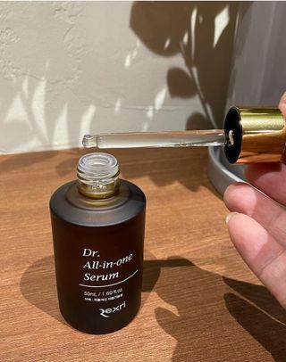 렉스리 닥터 올인원 세럼 Rexri Dr.All-in-one Serum — 5점을 준 리뷰어가 2021년 10월 올린 사용 사진